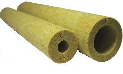 Цилиндр минераловатный ЭКОРОЛЛ КВ-80 1000х54х30 мм