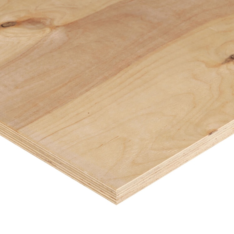 Фанера ФК 1525х1525х12мм, сорт 3/4