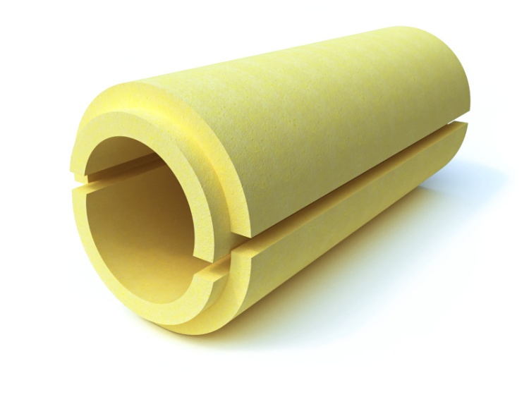 Скорлупа  для теплоизоляции труб ППУ С 1000х273х40 мм