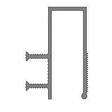 Гидроизоляционная шпонка АКВАСТОП ДЗС-160/50-3/35 (ПВХ-П)